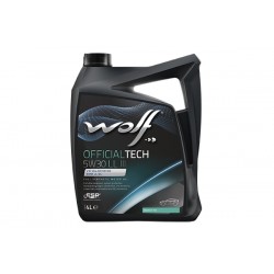 WOLF OFFICIALTECH 5w30 LL III * 4л.